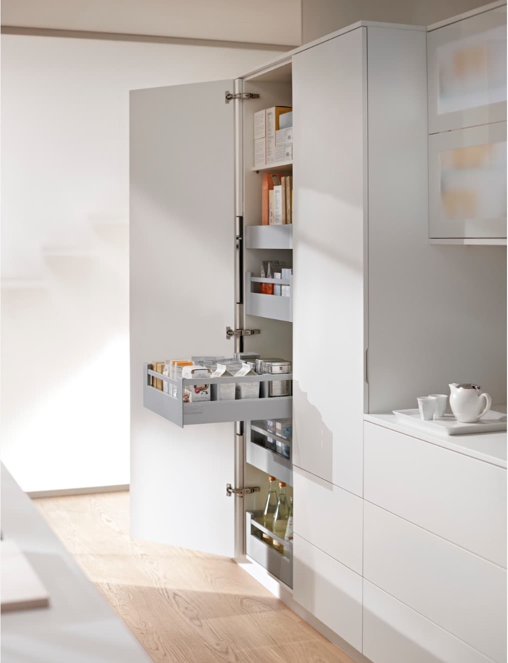 BLUM Space Tower pantry cabinet